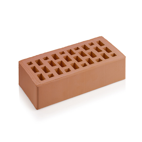 Челнинский кирпич керамический 1НФ бордо 05 гладкий