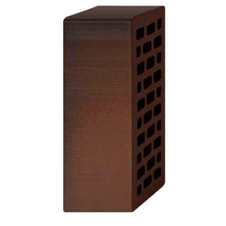 Вышневолоцкий кирпич с флеш обжигом Графит гладкий 1,4NF