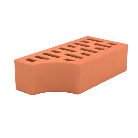 Арский кирпич фасонный 1НФ красный вогнутый