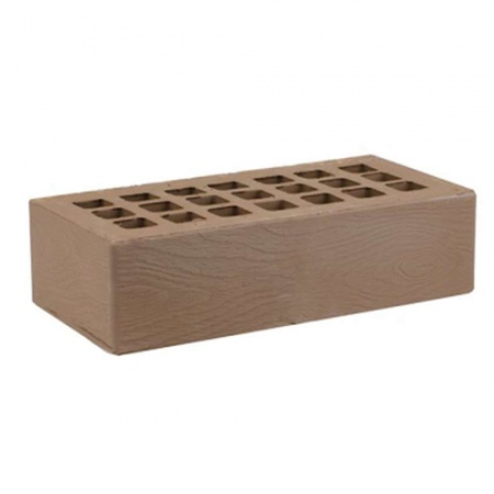 Железногорский кирпич лицевой 1НФ темно-коричневый дерево