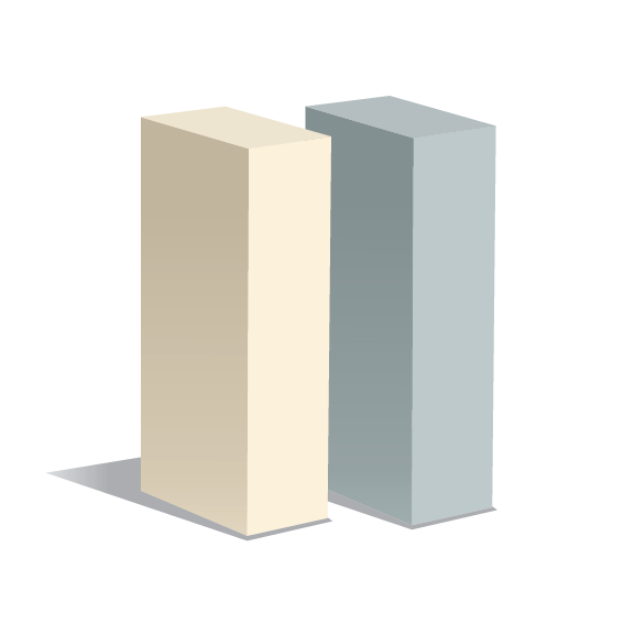 Кирпич силикатный лицевой одинарный полнотелый желтый, серый