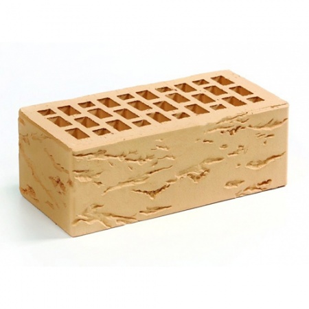 Воротынский кирпич лицевой 1,4НФ соломенный руст