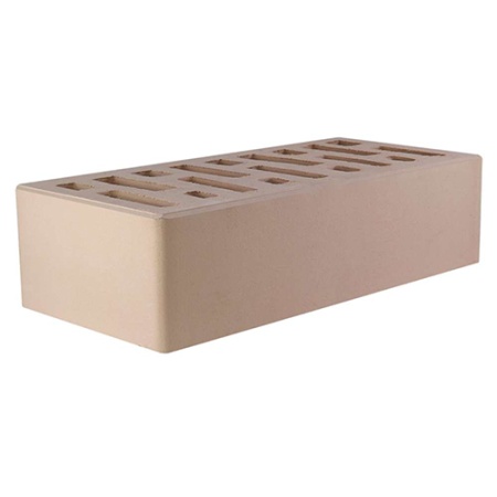 Кирпич лицевой Старый Оскол 1НФ слоновая кость гладкий