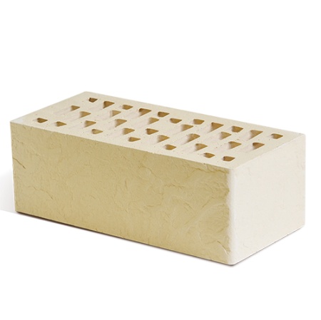 Маркинский кирпич лицевой 1.4НФ светло-бежевый скала