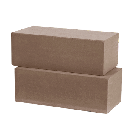 Кирпич силикатный колотый МЗСК шоколад 0,5 НФ