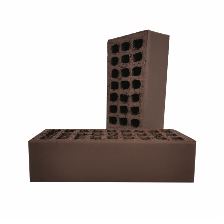 Ревдинский кирпич лицевой пустотелый 1НФ шоколад