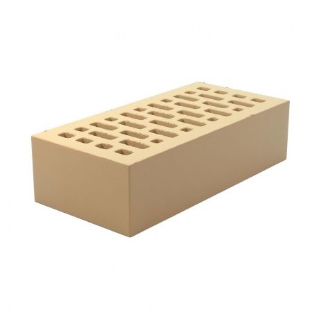 Саранский кирпич лицевой 1НФ ваниль гладкий